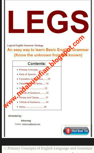 English Grammar Book In Bangla Pdf